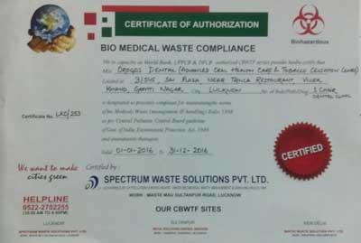 Biomedical Waste Compliance